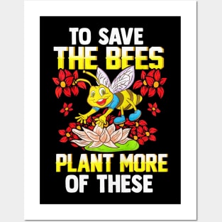 Save The Bees Posters and Art